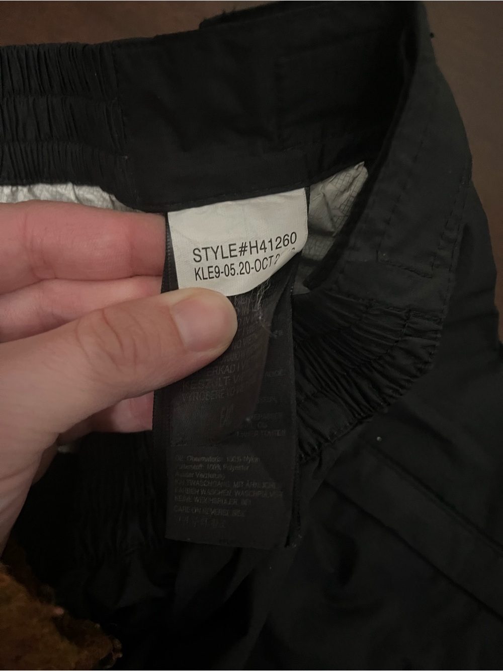 Marmot Men's PreCip Full-Zip Pants Black Outdoors Waterproof Fishing Hiking Sz M - Picture 4 of 16